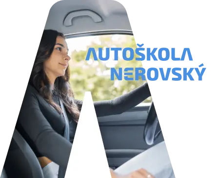 Budoucí absolvent výcviku skupiny B v autoškole Nerovský