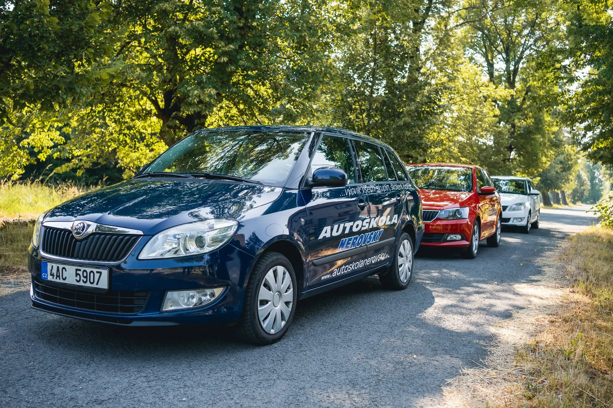 Autoškola Nerovský – Výcvik skupiny B